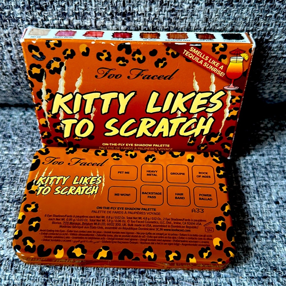 Too Faced Kitty Likes to Scratch Mini Eyeshadow Palette